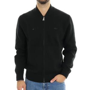 MAGLIA ZIP NERO